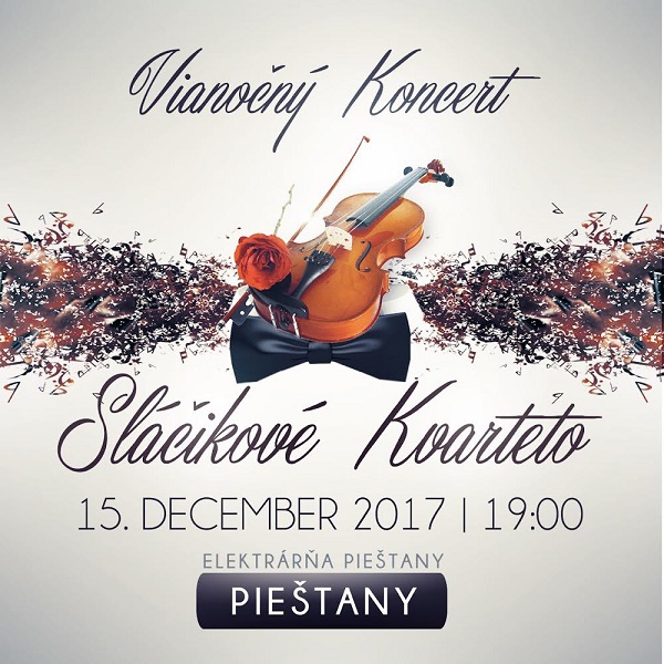 Vianočný koncert - Sláčikové kvarteto Piešťany