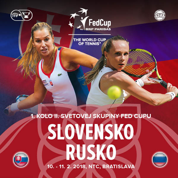 Fed Cup Slovensko - Rusko