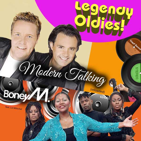 LEGENDY OLDIES Boney M a Modern Talking(reloaded)