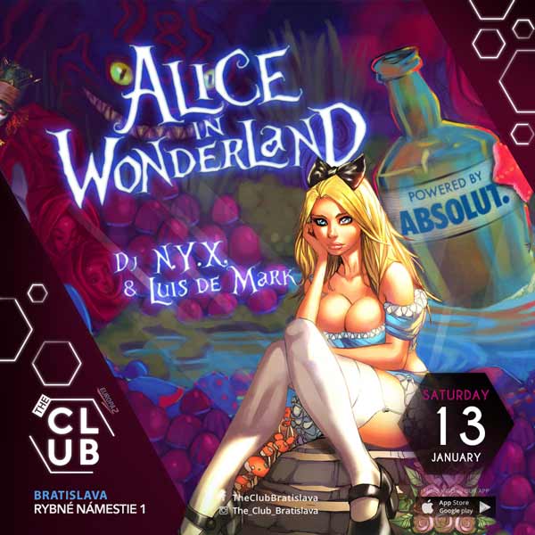 Alice in Wonderland DJ N.Y.X. & Luis De Mark