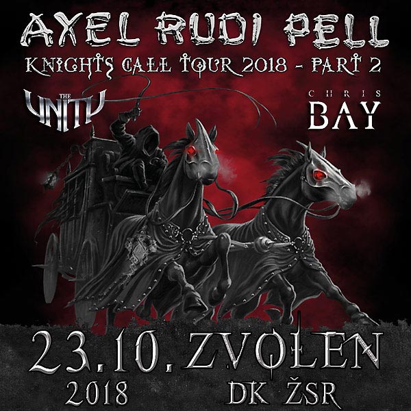 AXEL RUDI PELL (GER) - KNIGHTS CALL TOUR 2018