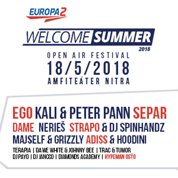 Europa 2 Welcome Summer 2018