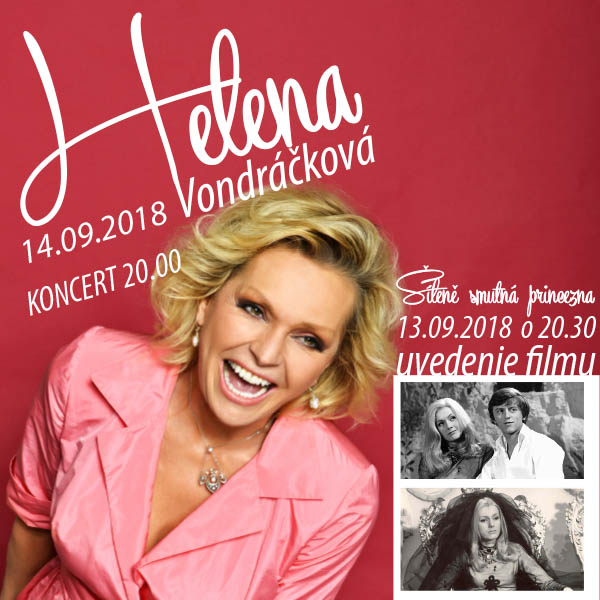 Koncert Heleny Vondráčkovej