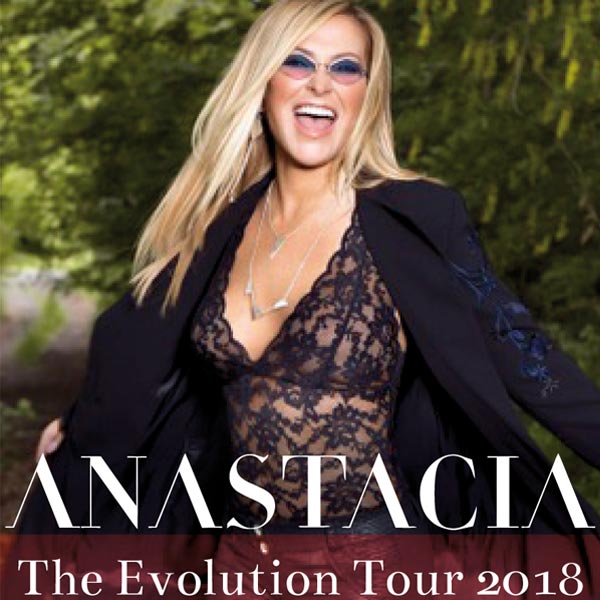 ANASTACIA The Evolution Tour 2018