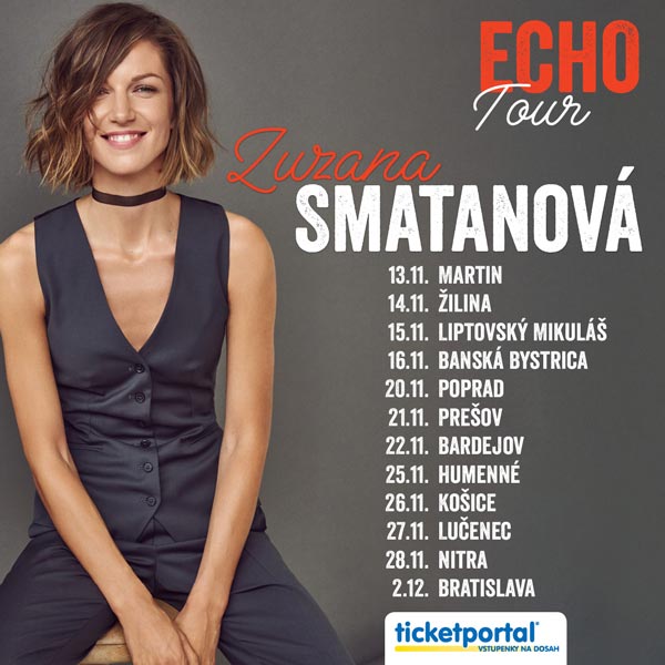 ZUZANA SMATANOVÁ turné Echo