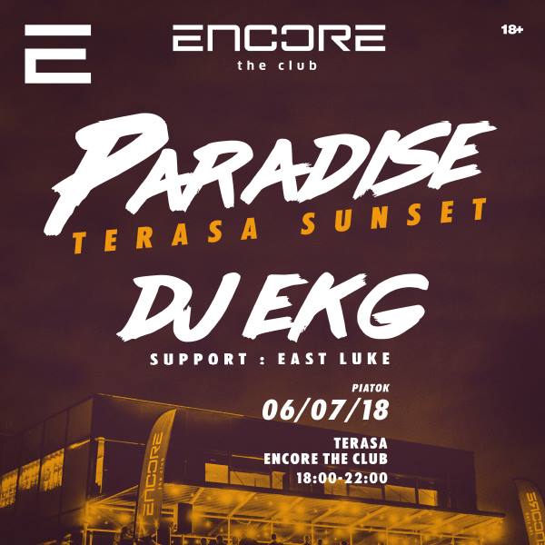 Paradise - terasa sunset - DJ EKG