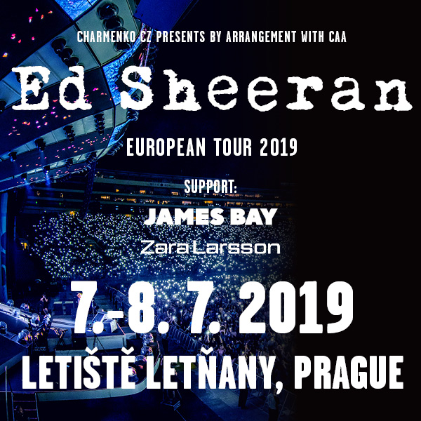 ED SHEERAN EUROPEAN TOUR 2019