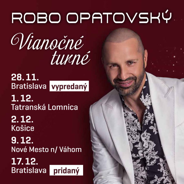 Vianočné turné Robo Opatovský