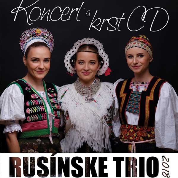 Rusínske TRIO - Koncert a krst CD