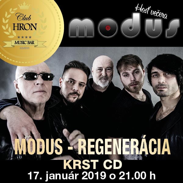 MODUS - REGENERÁCIA KRST CD