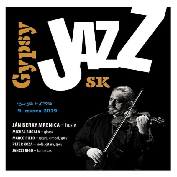 Gypsy Jazz Sk projekt Jána Berkyho Mrenicu ml.