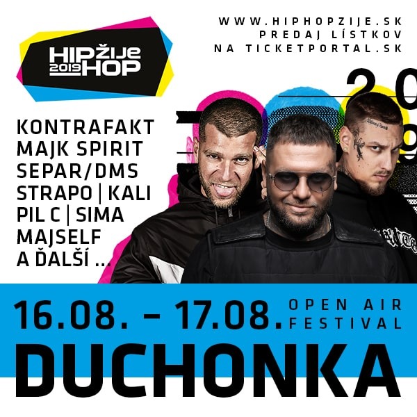 HIP HOP ŽIJE FESTIVAL DUCHONKA 2019