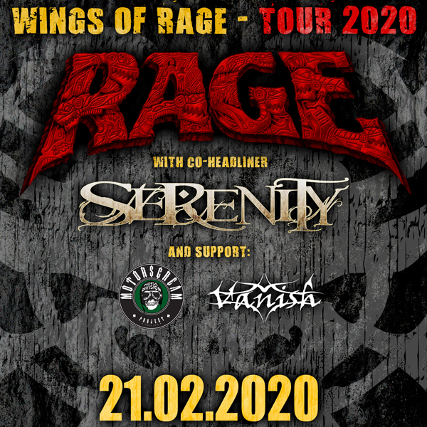 WINGS OF RAGE TOUR 2020