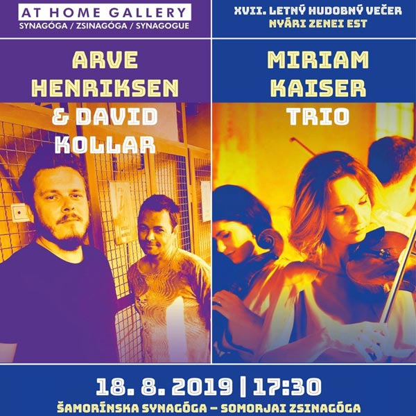 Arve Henriksen & David Kollar, Miriam Kaiser Trio