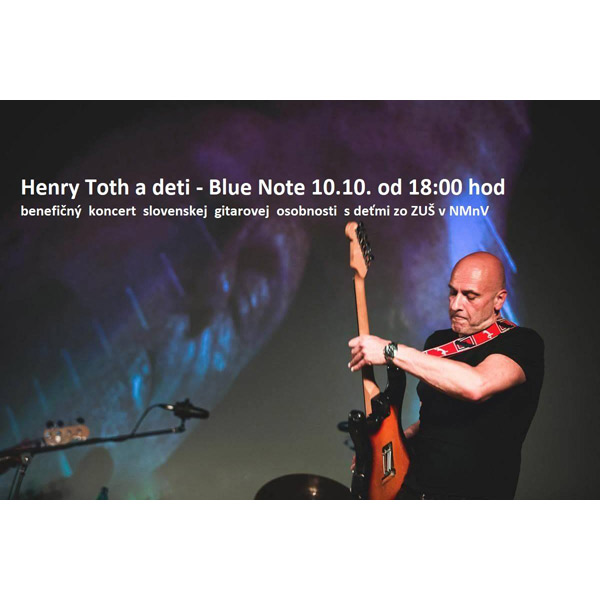 Henry Toth a deti – benefičný koncert