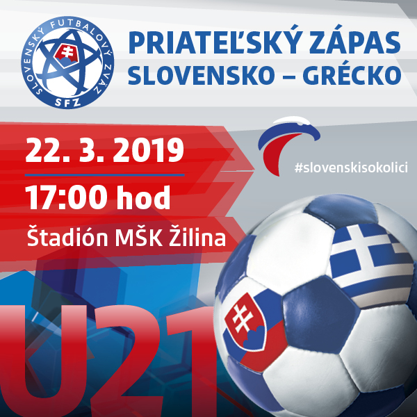 Prípravný zápas U-21 Slovensko - Grécko