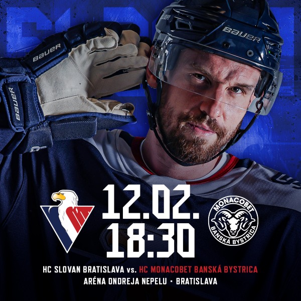 HC SLOVAN Bratislava vs HC MONACObet Banská Bystrica