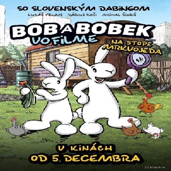 Kino pre deti: BOB A BOBEK