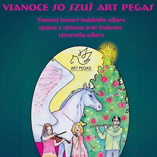 Vianoce so SZUŠ ART  PEGAS