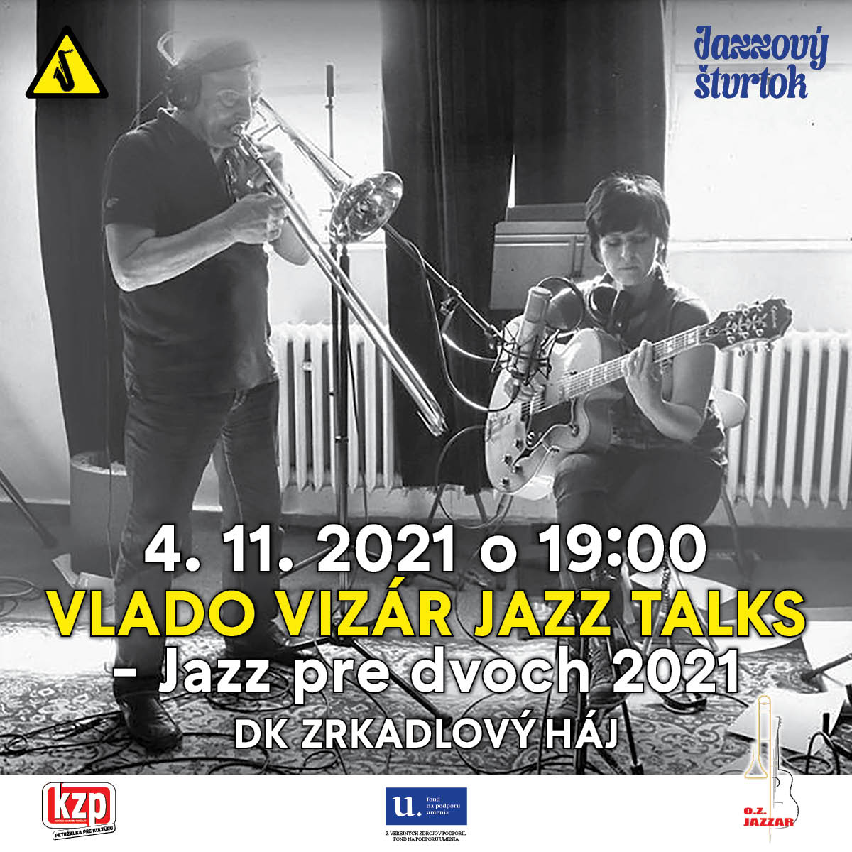 Jazzový štvrtok:Vlado Vizár-Jazz pre dvoch 2021
