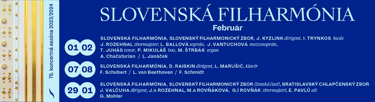 SLOVENSKÁ FILHARMÓNIA feb. 202